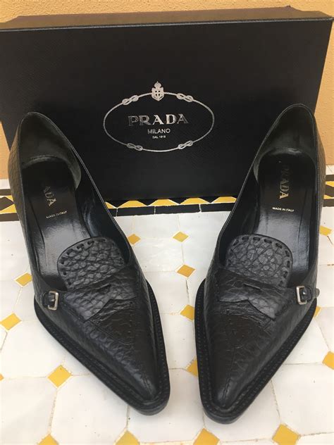 prada pumps vintage|vintage prada sandals.